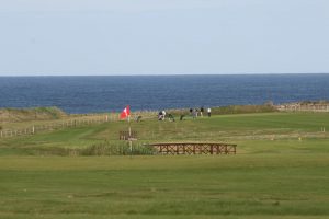 Westray golf course view to the sea